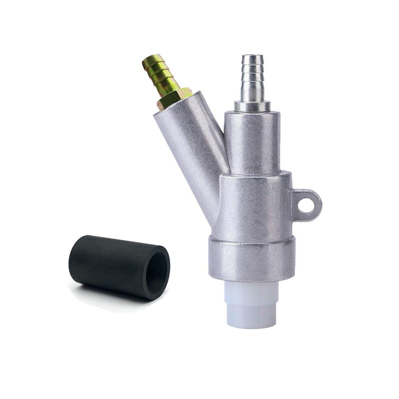 HOLDWIN Sand Blaster Gun Boron Carbide Nozzle Air Sandblaster Gun Kits Stainless Steel Spray Gun Sandblasting Gun Rust Dust Remove (35 * 20 * 8mm Tip) - Image 1